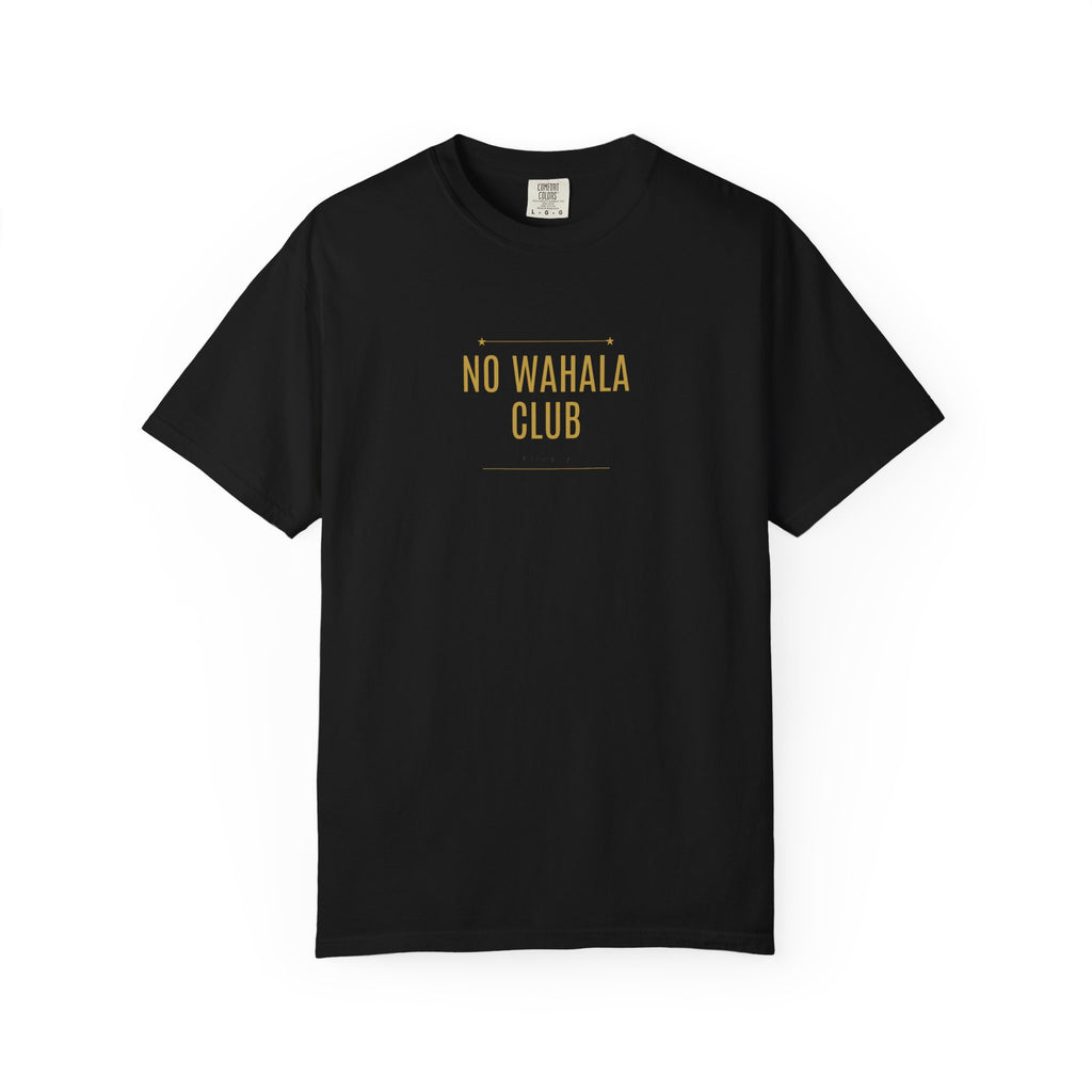 No Wahala Club T-Shirt — Relaxed Vibe Graphic Tee