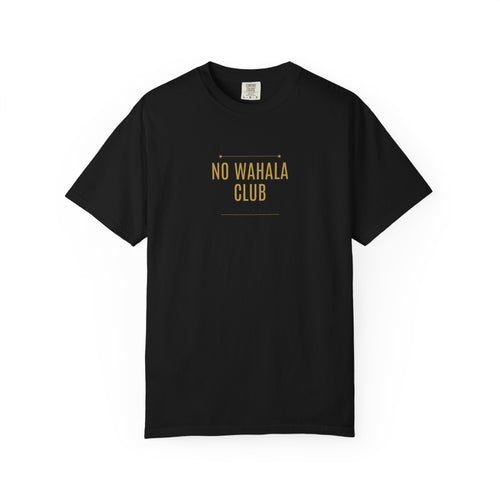 No Wahala Club T-Shirt — Relaxed Vibe Graphic Tee