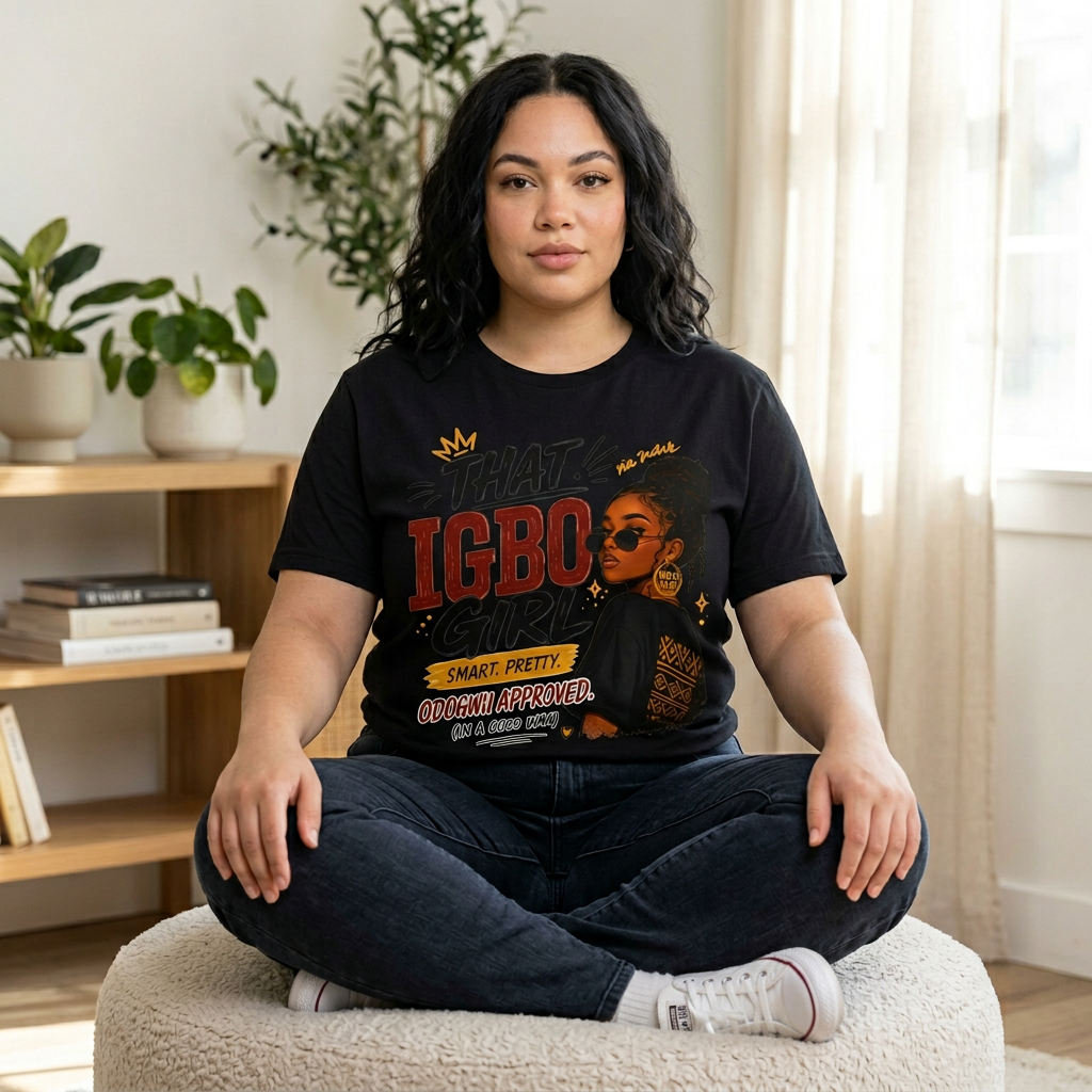 That Igbo Girl T-Shirt — Empowering African Heritage Tee