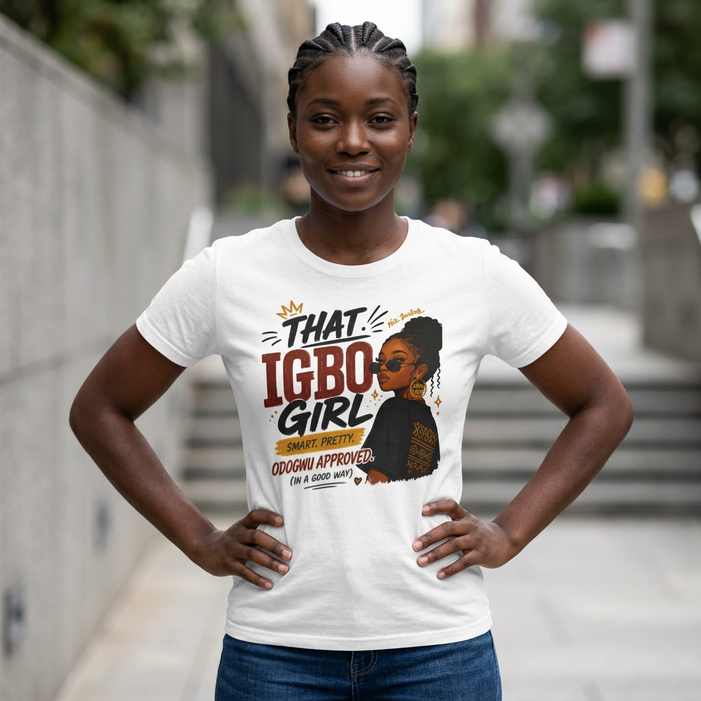 That Igbo Girl T-Shirt — Empowering African Heritage Tee