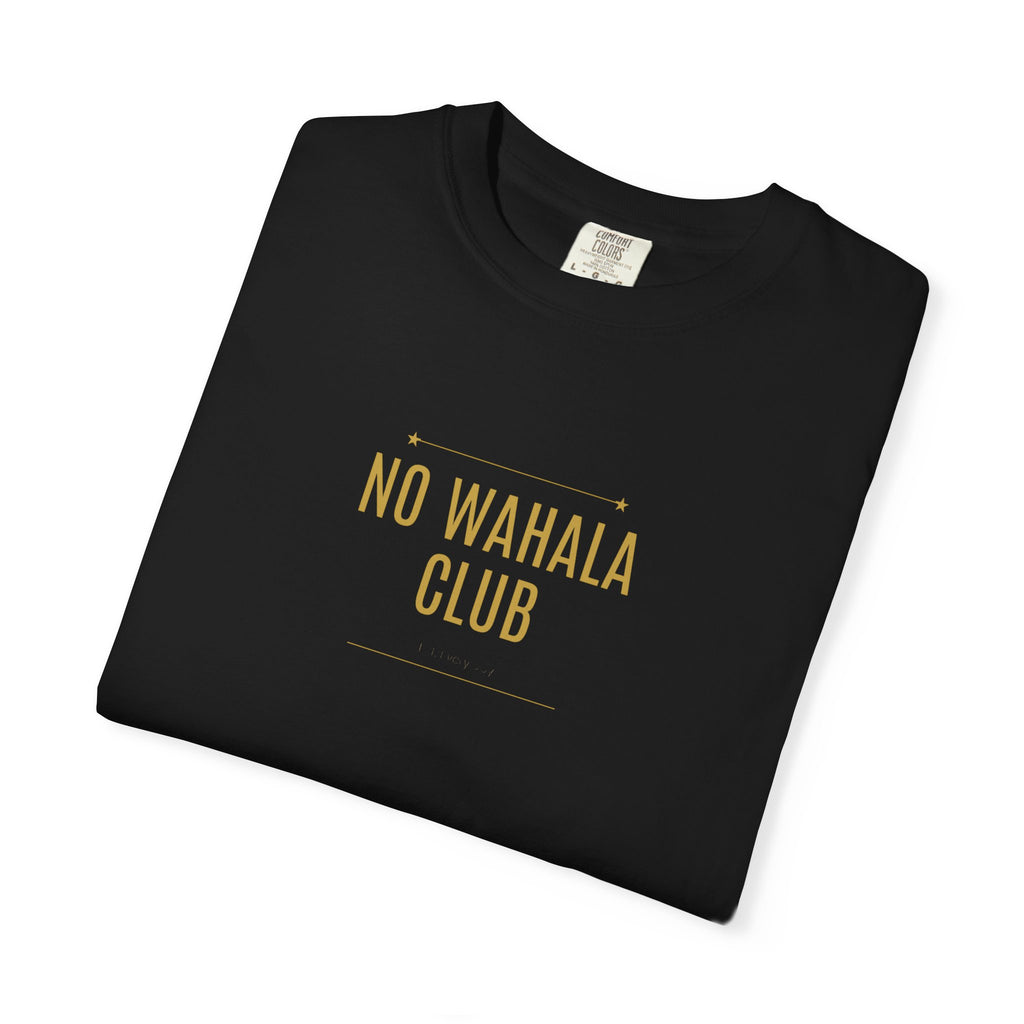 No Wahala Club T-Shirt — Relaxed Vibe Graphic Tee