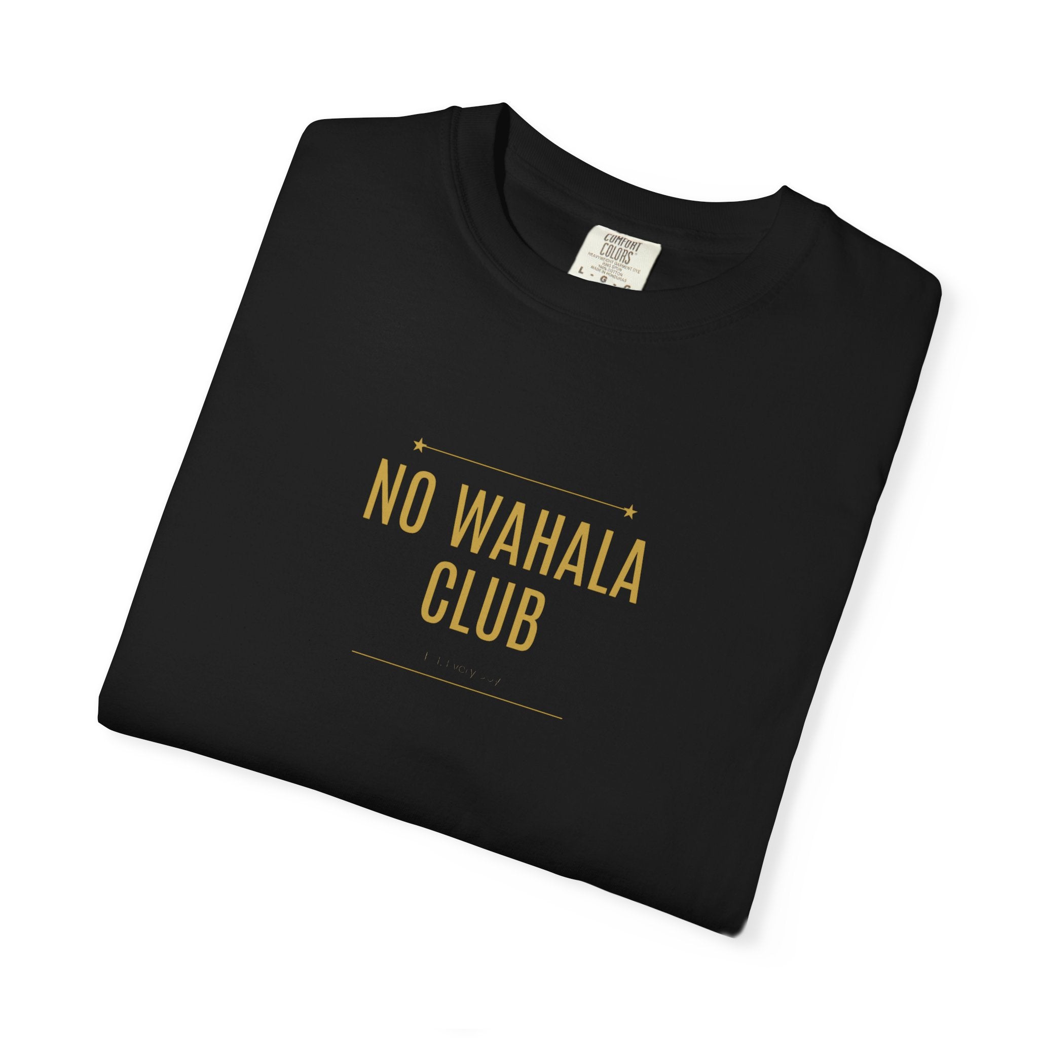 No Wahala Club T-Shirt — Relaxed Vibe Graphic Tee
