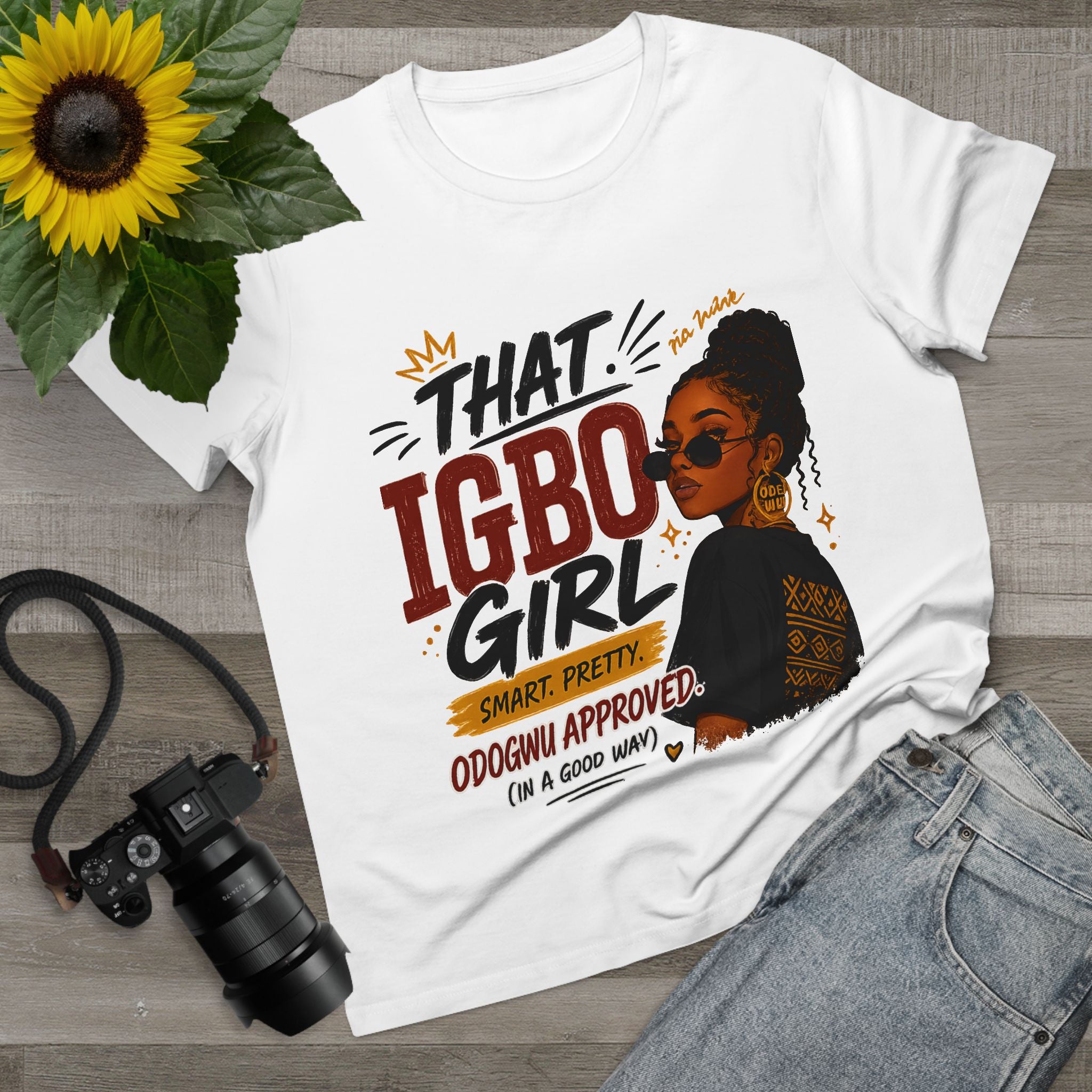 That Igbo Girl T-Shirt — Empowering African Heritage Tee